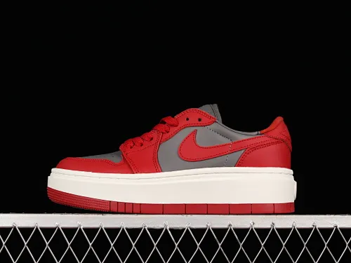 All categories Air Jordan Jordan series basketball shoes Air Jordan 1 Low Air Jordan 1 Elevate Low SE "Wolf Grey" Little AJ thick-soled retro basketball shoes DH7004-006